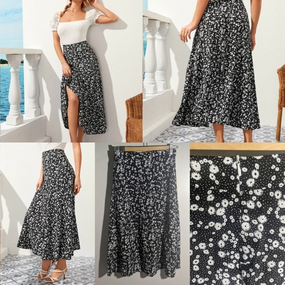 Ditsy Floral Skirt